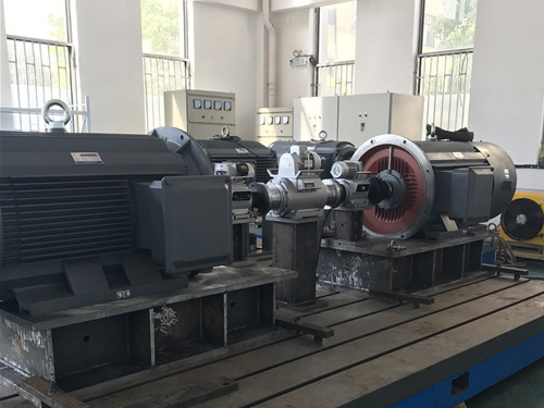 315kW motor to trailer motor test bench